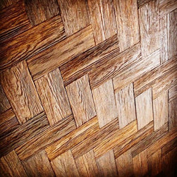 Faux Wood Flooring made from Concrete Tiles - Wall And Floor Tile