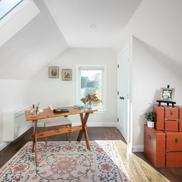 Staircase to reimagined attic