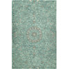 Kaleen Chancellor Hand-Tufted Indoor Area Rug, Turquoise, 8'x10'