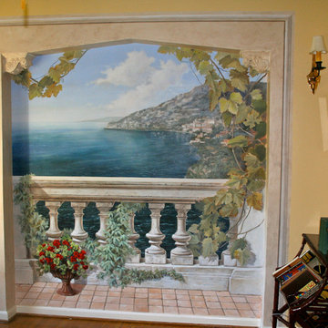 Murals and Trompe l'Oeil