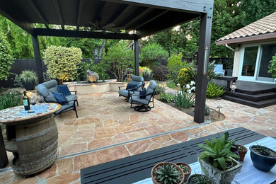 Inspiration for a southwestern patio remodel in Sacramento