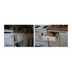 Before & Afters - Kitchen Drawer Organizers