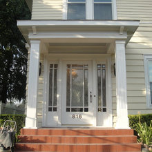 Favorite front door and side lights