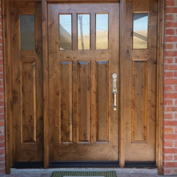 AFTER Knotty Alder Entry/ San Ramon