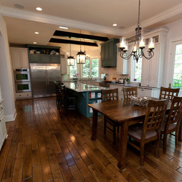 Kitchen area view
