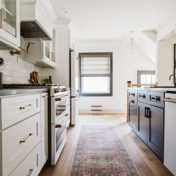 Auburn + Grace Kitchen/Dining/Living Space