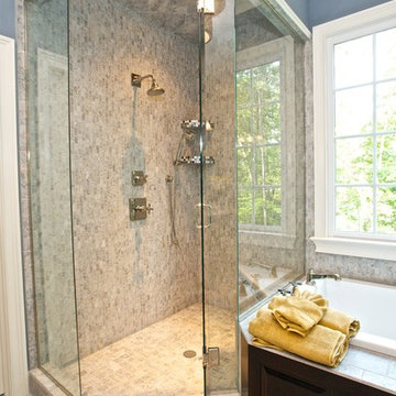 Williamsburg Bathroom shades of blue