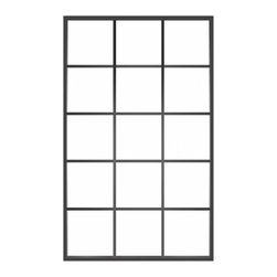 VENTANA15: 15-LITE FIXED RECTANGLE STEEL METAL WINDOW WITH LOW-E GLASS EXTERIOR GRADE - Interior Doors