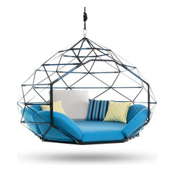 The Zome Swinging Daybed - Patio Furniture And Outdoor Furniture
