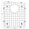 Karran GR-6006 Stainless Steel Grid 12-3/4" x 15" fits QT-710/QU-710 right bowl
