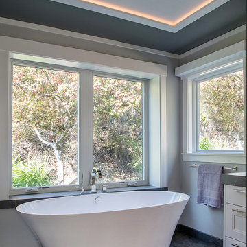 Modern master bath