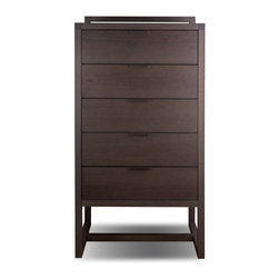 MODERN BARONET SILVER COLLECTION TALL DRESSERS - Products