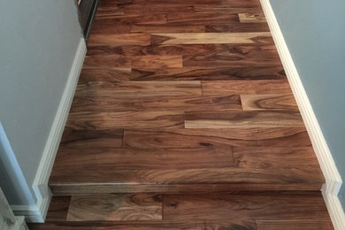 Beautiful Phoenix Acacia Hardwood Floor Installation