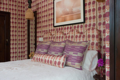 Example of an island style bedroom design in Nashville