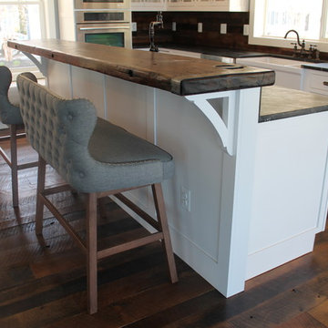 Custom White Inset Kitchen
