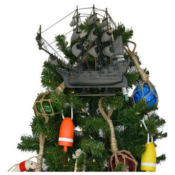 Flying Dutchman Model Pirate Ship Christmas Tree Topper Decoration