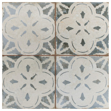 Kings Aurora Blue Ceramic Floor and Wall Tile