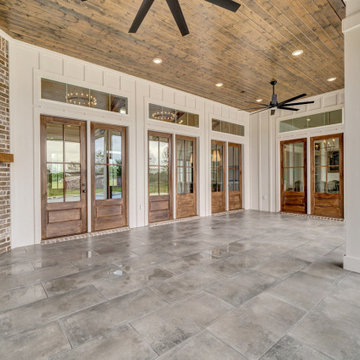 Architectural Designs Modern Farmhouse Plan 56460SM comes to life in Texas!