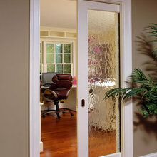 Pocket door & glass ideas