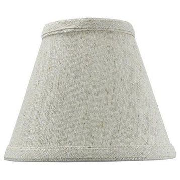 Textured Oatmeal Chandelier Lamp Shade