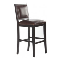 Bryant Bar Stool 30in Antique Black (Set of 2) - Bar Stools And Counter Stools