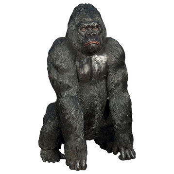 Sitting Gorilla, 49" Design Sculpture