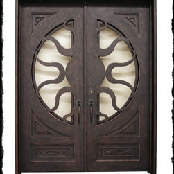 Double Doors Contemporary - Front Doors