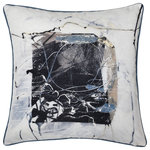 StyleCraft - Austin Allen James-Toy Soldier-Linen Art Printed Pillow-24" x 24" - Our Toy Soldier StyleCraft throw pillow is a perfect blend of contemporary and artistic aesthetics. Its abstract style, inspired by Austin Allen James, adds a painterly touch to your living room or bedroom, making it an eye-catching piece. Filled with smooth and soft duck feather cotton, this pillow provides not just style but also comfort.