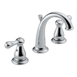 Delta Leland&reg; Two Handle Widespread Lavatory Faucet - Bathroom Sink Faucets