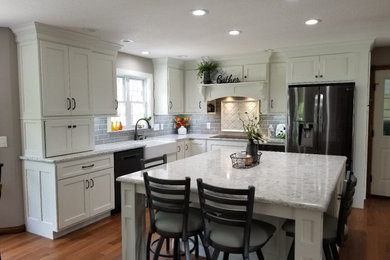 Transitional kitchen photo in Other