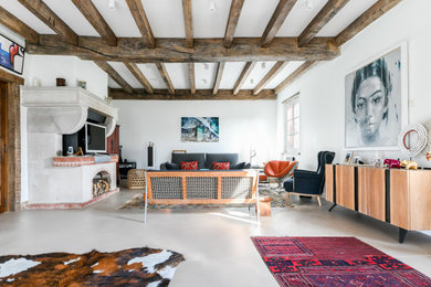 Inspiration pour une maison minimaliste.