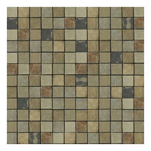 Boys' Bathroom Tiles around sinks