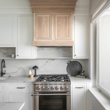 Organic Modern Rowhouse Kitchen