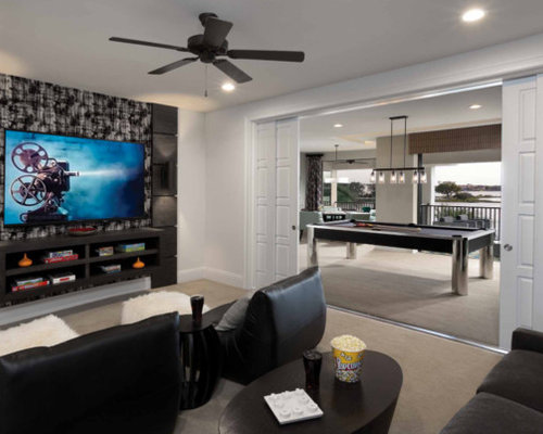 Small Home Theater Design Ideas, Remodels & Photos | Houzz