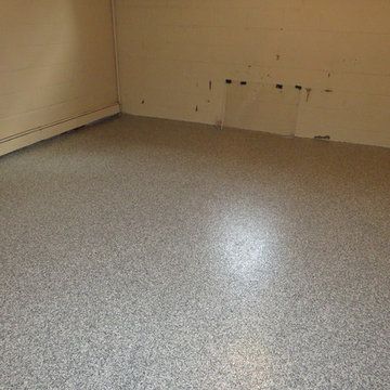Basement Floor Refinishing Project