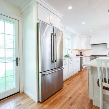 Coastal White Kitchen