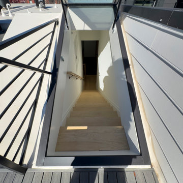 Project #145 | Modern Staircase Renovation in Victorian Townhouse
