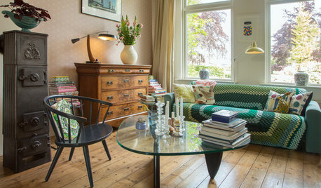 Dutch Houzz: A Home Adorned With Colour and Vintage Collectibles