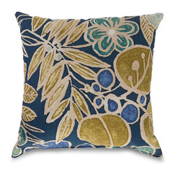 Essentials by DFO - Buena Vista Small Square Outdoor Pillow - Outdoor Cushions And Pillows