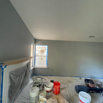 Condo Facelift, paint, smooth ceiling, can lights
