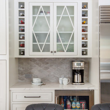 Peppercorn & Dove Two-toned kitchen - Rivervale, NJ