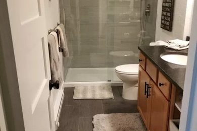 Bathroom - contemporary bathroom idea in Other