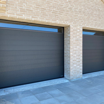 NASSAU Garage Door Model Softline with Panorama Window Section