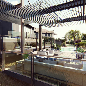 Luxury Monte Sunset Hillside Villa With Multi Levels