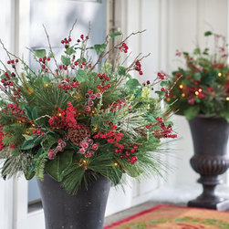 Savannah Cordless Urn Filler - Holiday Decorations