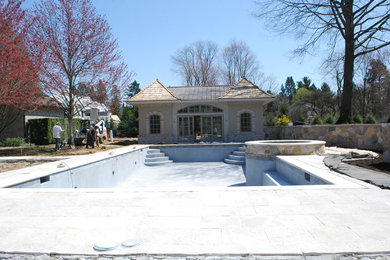 Pool and Poolhouse Landscape