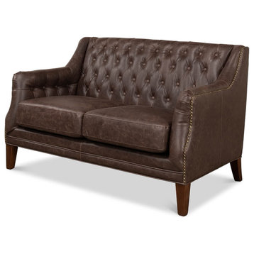 Classic Tufted Love Seat