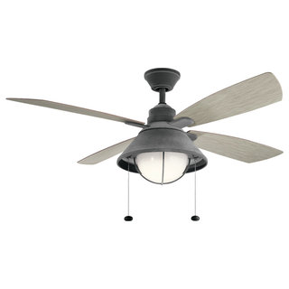 54 Seaside Fan Led Beach Style Ceiling Fans By Hansen