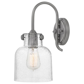 Congress 1-Light Wall Sconce In Antique Nickel