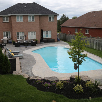 Stone Poolscape